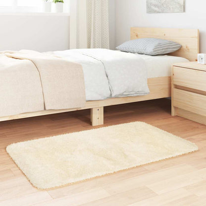 vidaXL Shaggy Rug High Pile NAVARRA Cream 60x100 cm Polyester