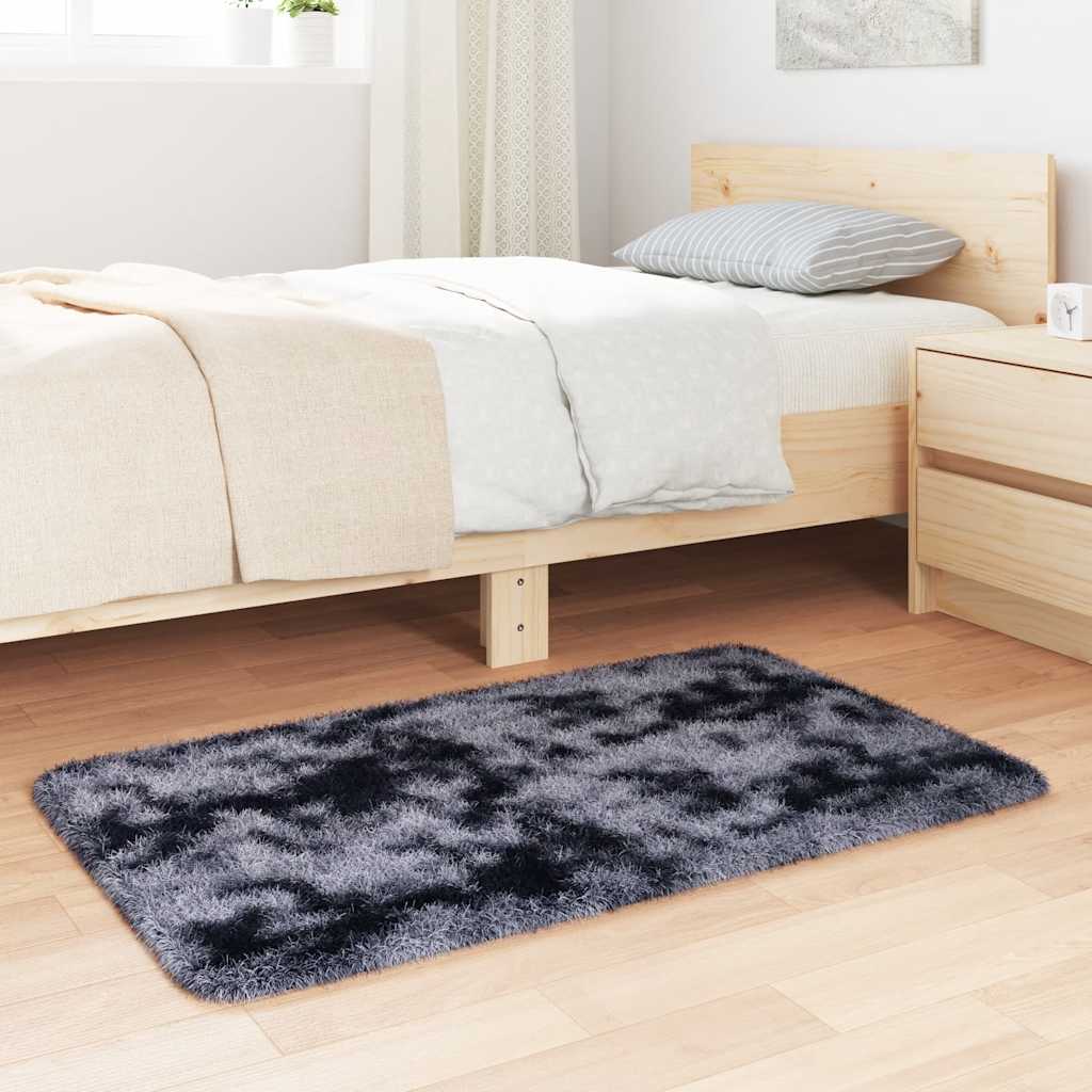 vidaXL Shaggy Rug High Pile NAVARRA Dark Grey 60x100 cm Polyester