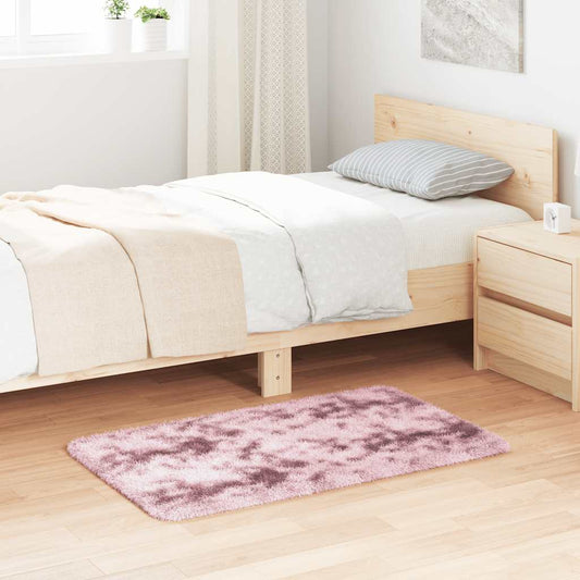 vidaXL Shaggy Rug High Pile NAVARRA Dusty Pink 60x100 cm Polyester