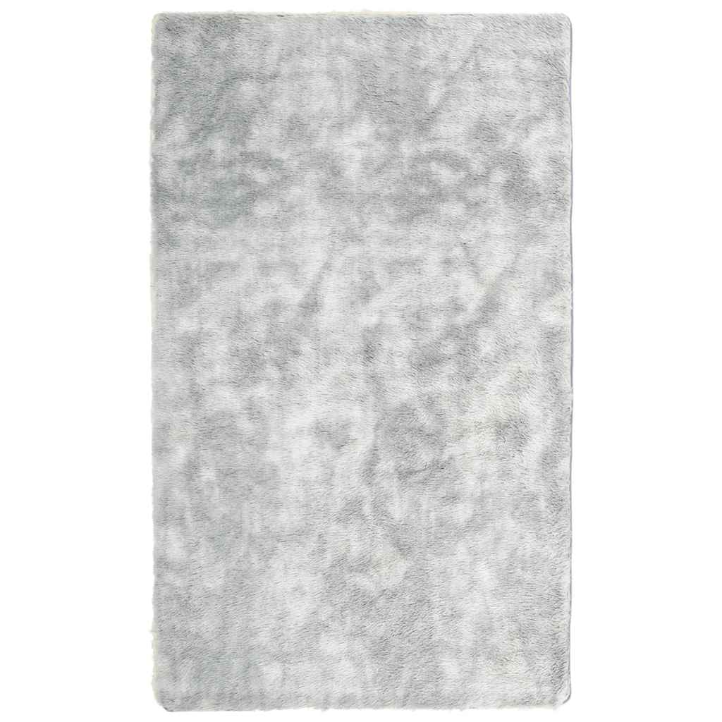 vidaXL Shaggy Rug High Pile NAVARRA Silver Grey 60x100 cm Polyester