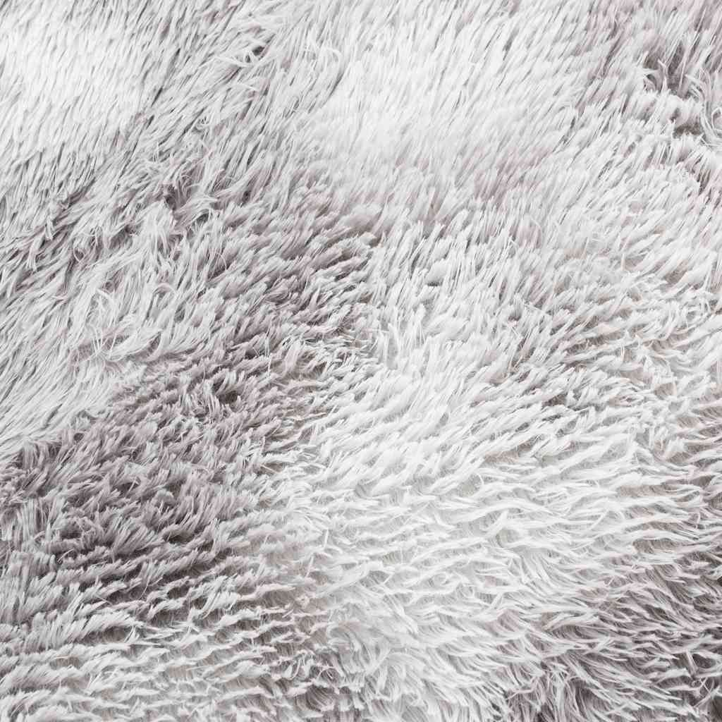 vidaXL Shaggy Rug High Pile NAVARRA Silver Grey 60x100 cm Polyester