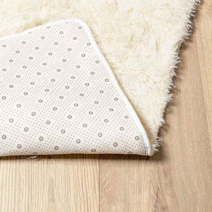 vidaXL Shaggy Rug High Pile NAVARRA Cream 80x150 cm Polyester
