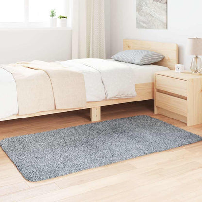 vidaXL Shaggy Rug High Pile NAVARRA Light Grey 80x150 cm Polyester