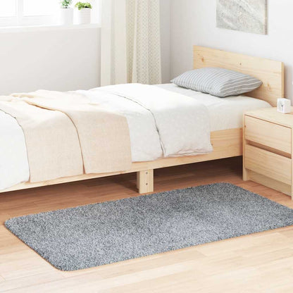 vidaXL Shaggy Rug High Pile NAVARRA Light Grey 80x150 cm Polyester