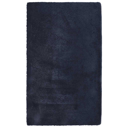 vidaXL Shaggy Rug High Pile NAVARRA Navy 80x150 cm Polyester