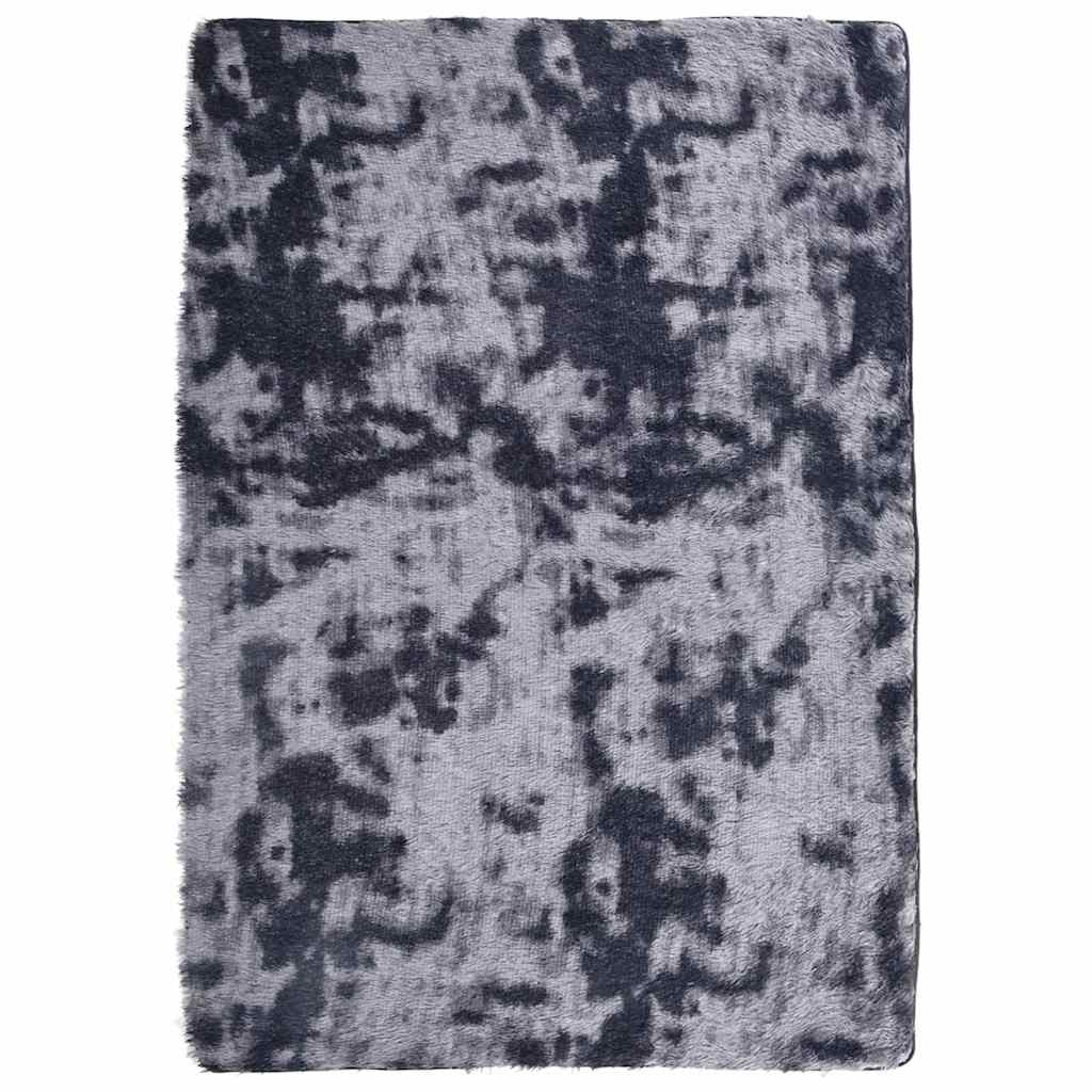 vidaXL Shaggy Rug High Pile NAVARRA Dark Grey 120x170 cm Polyester