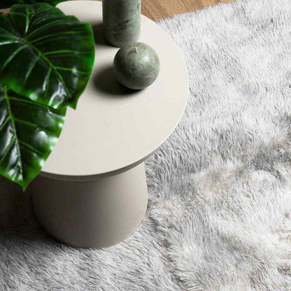 vidaXL Shaggy Rug High Pile NAVARRA Silver Grey 120x170 cm Polyester