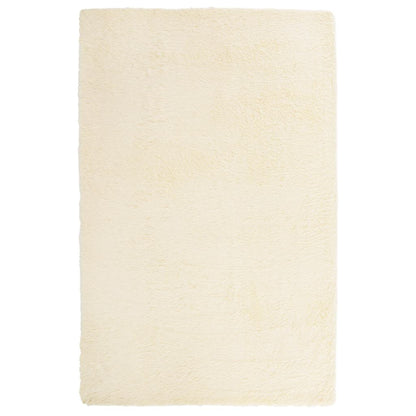 vidaXL Shaggy Rug High Pile NAVARRA Cream 130x200 cm Polyester