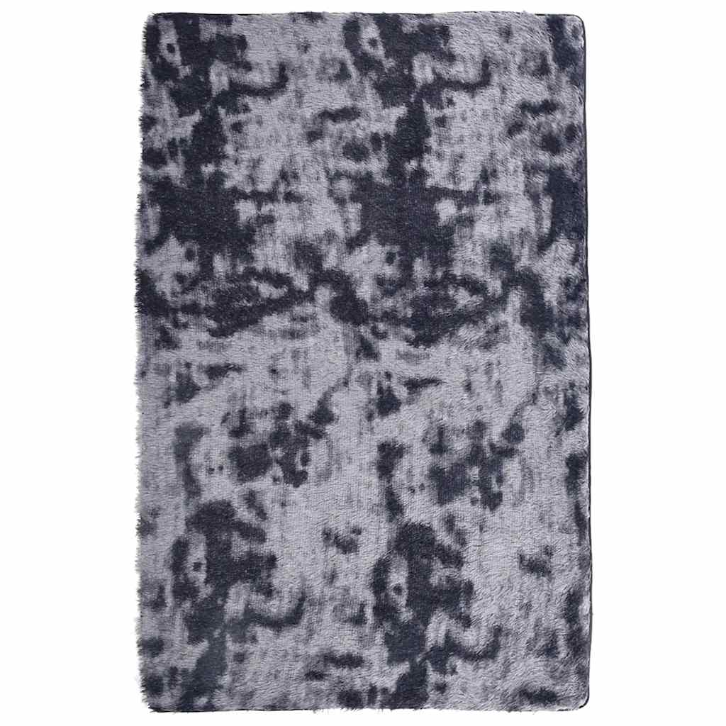 vidaXL Shaggy Rug High Pile NAVARRA Dark Grey 130x200 cm Polyester