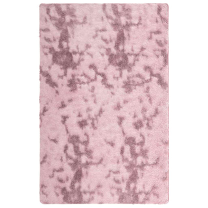 vidaXL Shaggy Rug High Pile NAVARRA Dusty Pink 130x200 cm Polyester