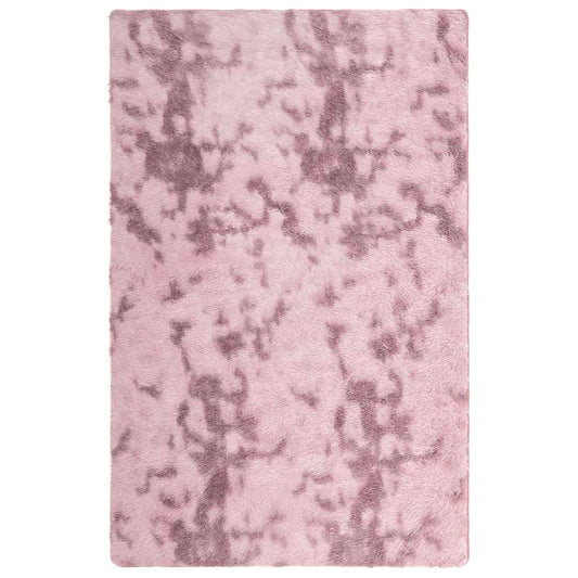 vidaXL Shaggy Rug High Pile NAVARRA Dusty Pink 130x200 cm Polyester