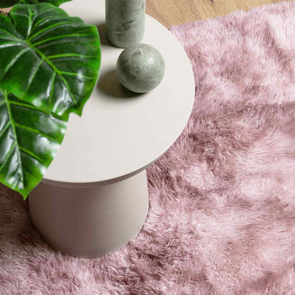 vidaXL Shaggy Rug High Pile NAVARRA Dusty Pink 130x200 cm Polyester