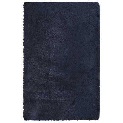 vidaXL Shaggy Rug High Pile NAVARRA Navy 130x200 cm Polyester