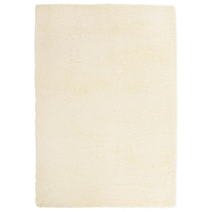 vidaXL Shaggy Rug High Pile NAVARRA Cream 160x230 cm Polyester