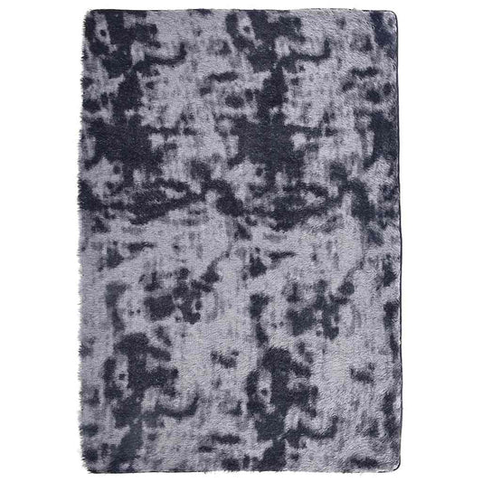 vidaXL Shaggy Rug High Pile NAVARRA Dark Grey 200x290 cm Polyester