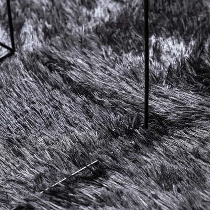 vidaXL Shaggy Rug High Pile NAVARRA Dark Grey 200x290 cm Polyester