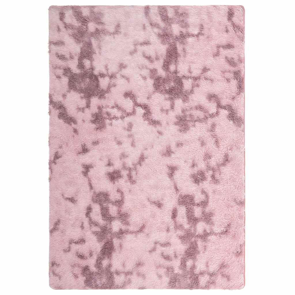 vidaXL Shaggy Rug High Pile NAVARRA Dusty Pink 200x290 cm Polyester