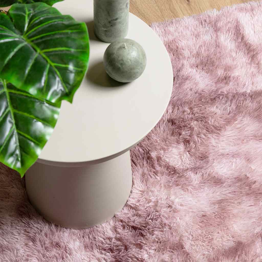 vidaXL Shaggy Rug High Pile NAVARRA Dusty Pink 200x290 cm Polyester