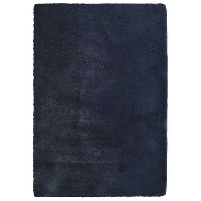 vidaXL Shaggy Rug High Pile NAVARRA Navy 200x290 cm Polyester