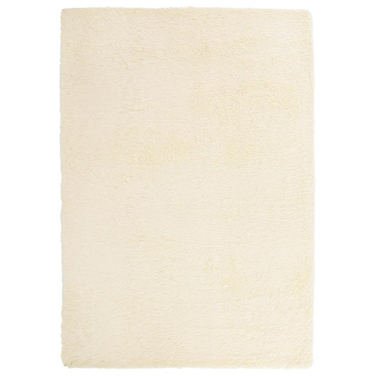 vidaXL Shaggy Rug High Pile NAVARRA Cream 240x340 cm Polyester