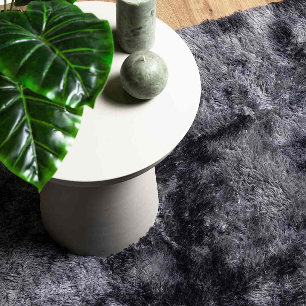 vidaXL Shaggy Rug High Pile NAVARRA Dark Grey 240x340 cm Polyester