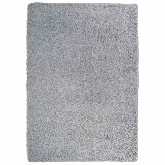 vidaXL Shaggy Rug High Pile NAVARRA Light Grey 240x340 cm Polyester