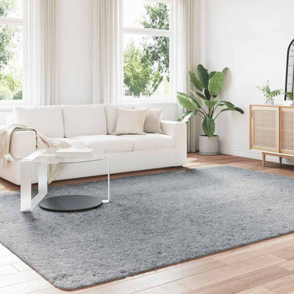 vidaXL Shaggy Rug High Pile NAVARRA Light Grey 240x340 cm Polyester