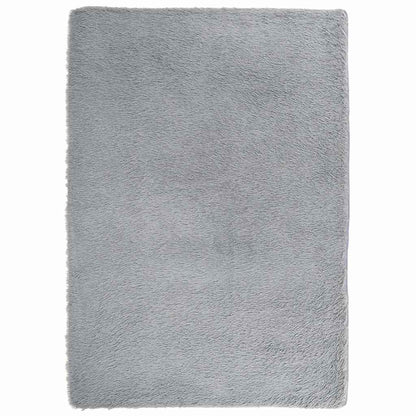 vidaXL Shaggy Rug High Pile NAVARRA Silver Grey 240x340 cm Polyester