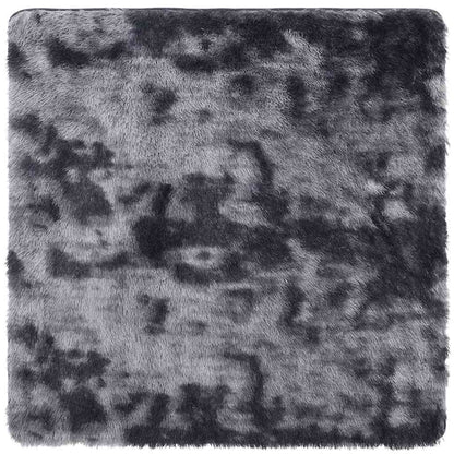 vidaXL Shaggy Rug High Pile NAVARRA Dark Grey 120x120 cm Polyester