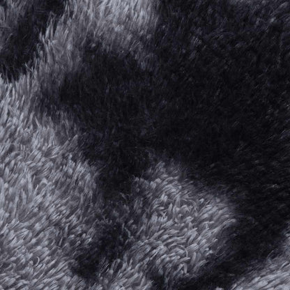 vidaXL Shaggy Rug High Pile NAVARRA Dark Grey 120x120 cm Polyester
