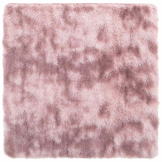 vidaXL Shaggy Rug High Pile NAVARRA Dusty Pink 160x160 cm Polyester