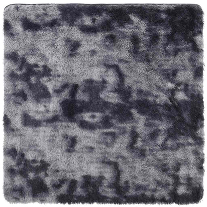 vidaXL Shaggy Rug High Pile NAVARRA Dark Grey 200x200 cm Polyester