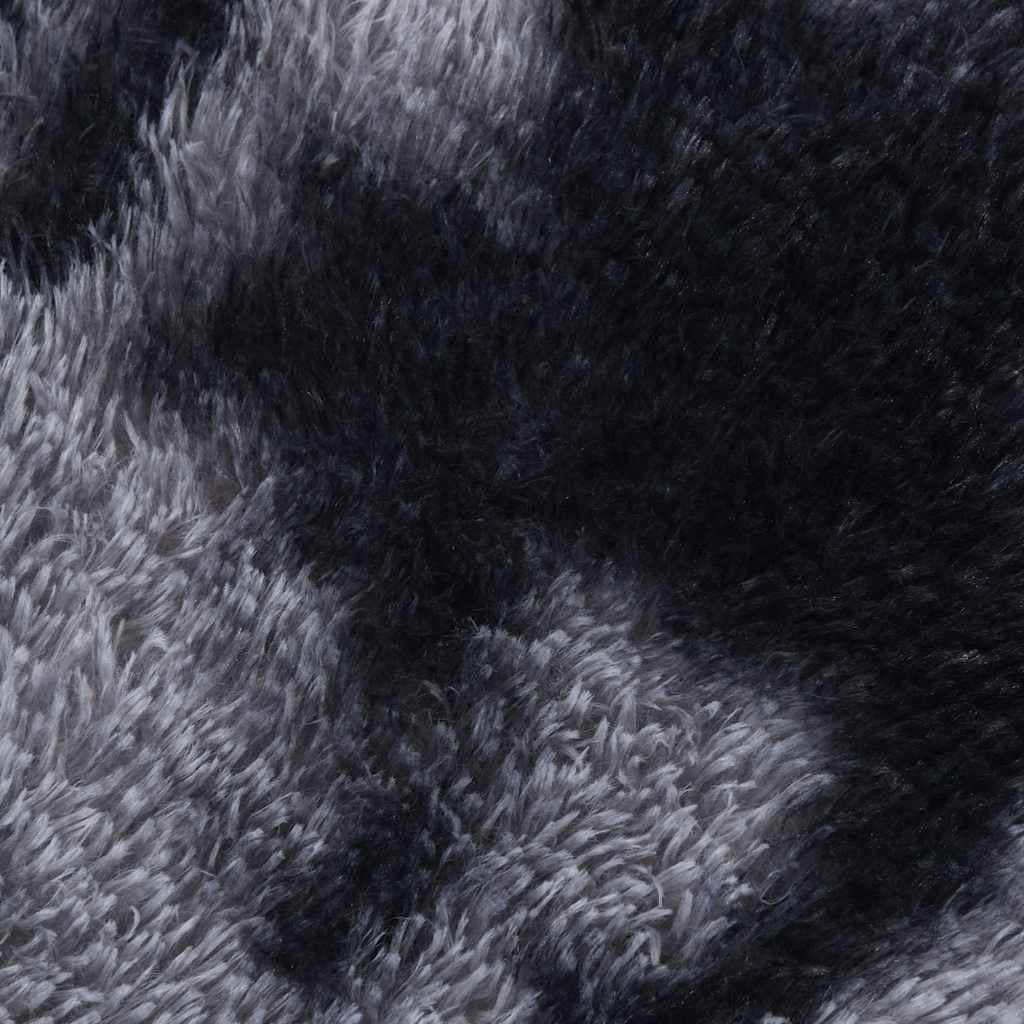 vidaXL Shaggy Rug High Pile NAVARRA Dark Grey 200x200 cm Polyester