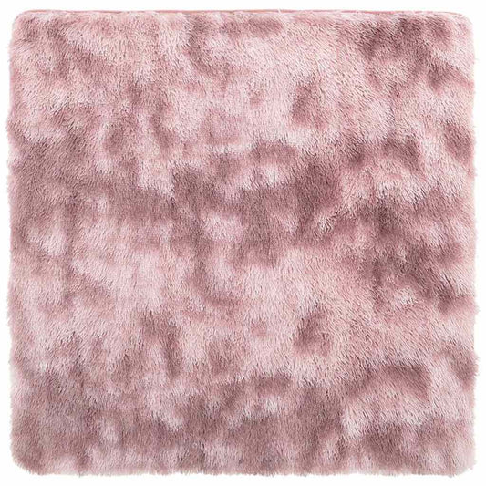 vidaXL Shaggy Rug High Pile “NAVARRA” Dusty Pink 200x200 cm Polyester