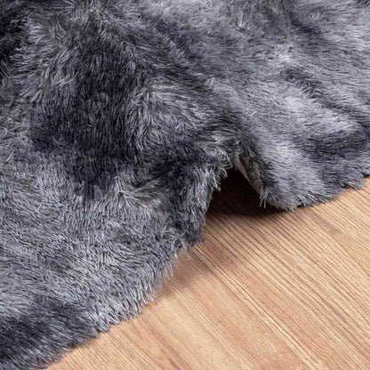 vidaXL Shaggy Rug High Pile NAVARRA Dark Grey 240x240 cm Polyester