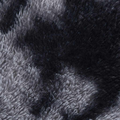 vidaXL Shaggy Rug High Pile NAVARRA Dark Grey 100x100 cm Polyester