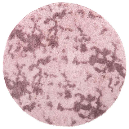 vidaXL Shaggy Rug High Pile NAVARRA Dusty Pink 100x100 cm Polyester