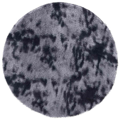 vidaXL Shaggy Rug High Pile NAVARRA Dark Grey 120x120 cm Polyester
