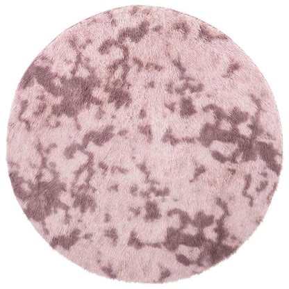 vidaXL Shaggy Rug High Pile NAVARRA Dusty Pink 120x120 cm Polyester