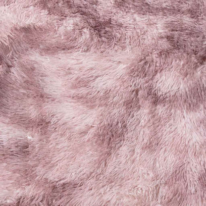 vidaXL Shaggy Rug High Pile NAVARRA Dusty Pink 120x120 cm Polyester