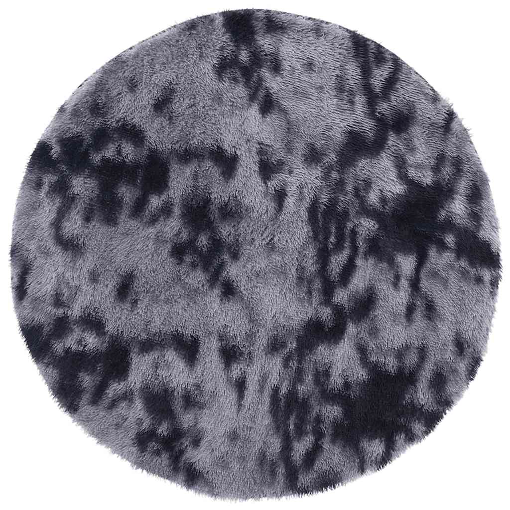 vidaXL Shaggy Rug High Pile NAVARRA Dark Grey 200x200 cm Polyester