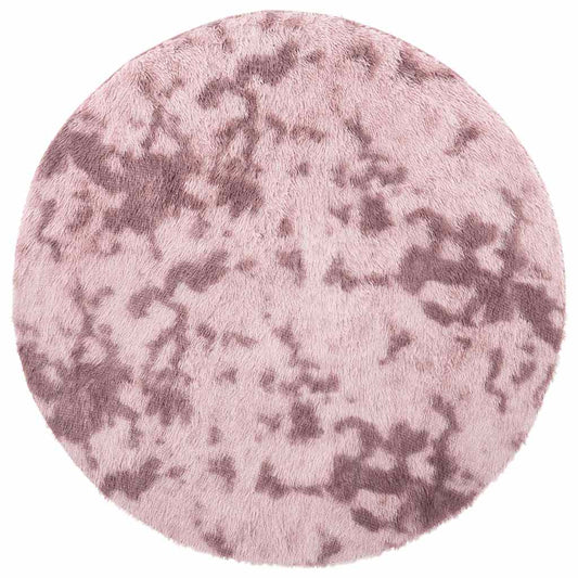 vidaXL Shaggy Rug High Pile NAVARRA Dusty Pink 200x200 cm Polyester