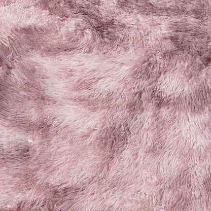 vidaXL Shaggy Rug High Pile NAVARRA Dusty Pink 200x200 cm Polyester