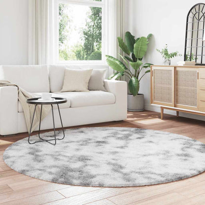 vidaXL Shaggy Rug High Pile NAVARRA Light Grey 200x200 cm Polyester