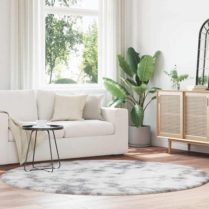 vidaXL Shaggy Rug High Pile NAVARRA Light Grey 200x200 cm Polyester