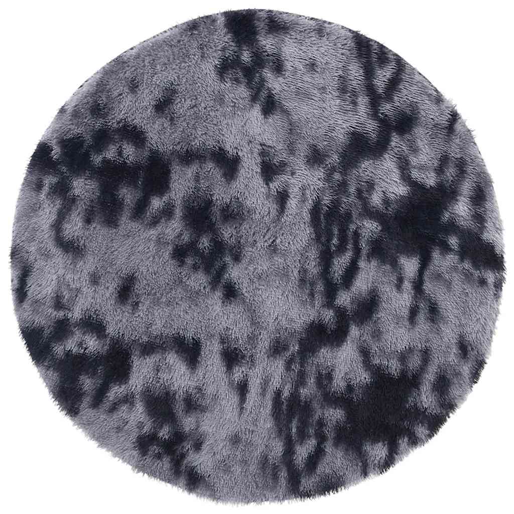 vidaXL Shaggy Rug High Pile NAVARRA Dark Grey 240x240 cm Polyester