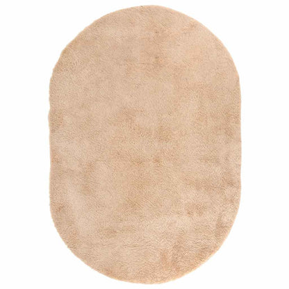 vidaXL Shaggy Rug High Pile NAVARRA Beige 300x200 cm Polyester