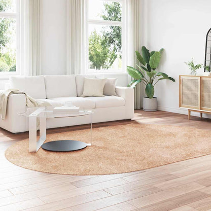 vidaXL Shaggy Rug High Pile NAVARRA Beige 300x200 cm Polyester