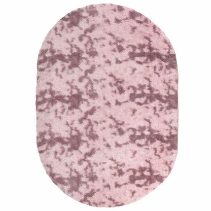 vidaXL Shaggy Rug High Pile NAVARRA Dusty Pink 300x200 cm Polyester