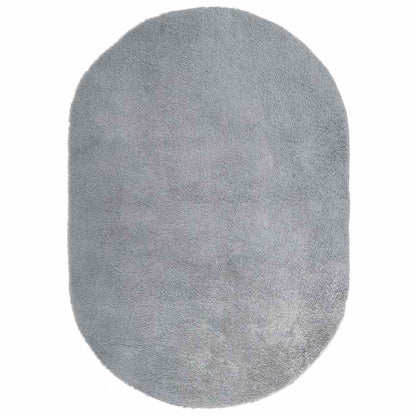 vidaXL Shaggy Rug High Pile NAVARRA Light Grey 300x200 cm Polyester